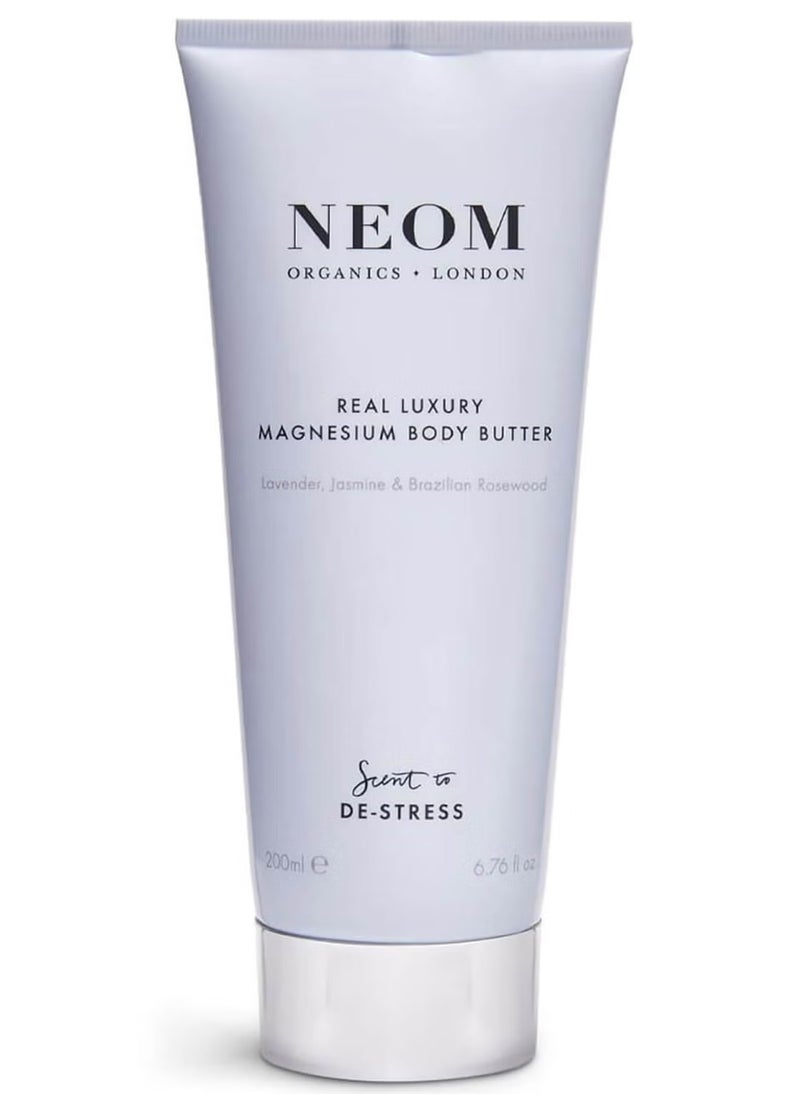 NEOM Real Luxury De-Stress Magnesium Body Butter 200ml