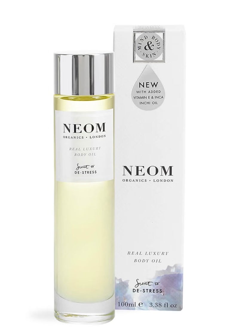 NEOM Organics Real Luxury De-Stress Body Oil 100ml