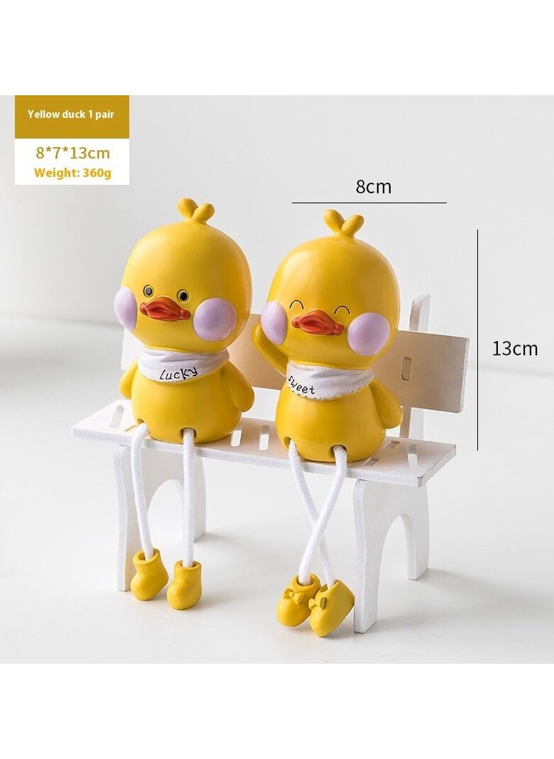 Home furnishings decorations-Yellow Duck