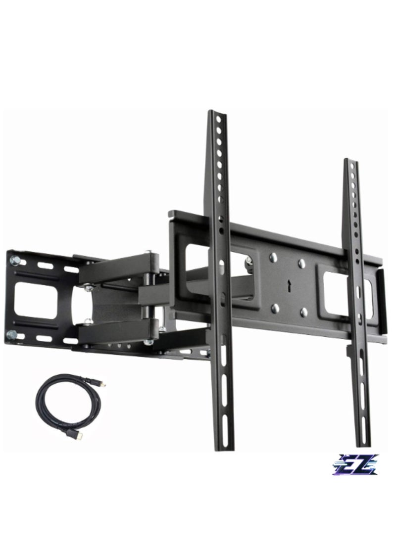 TV Wall Mount Bracket for Most 32-65 Inch LED, LCD, OLED, UHD Plasma Flat Screen TV, with Full Motion Tilt Swivel Articulating Dual Arms 14