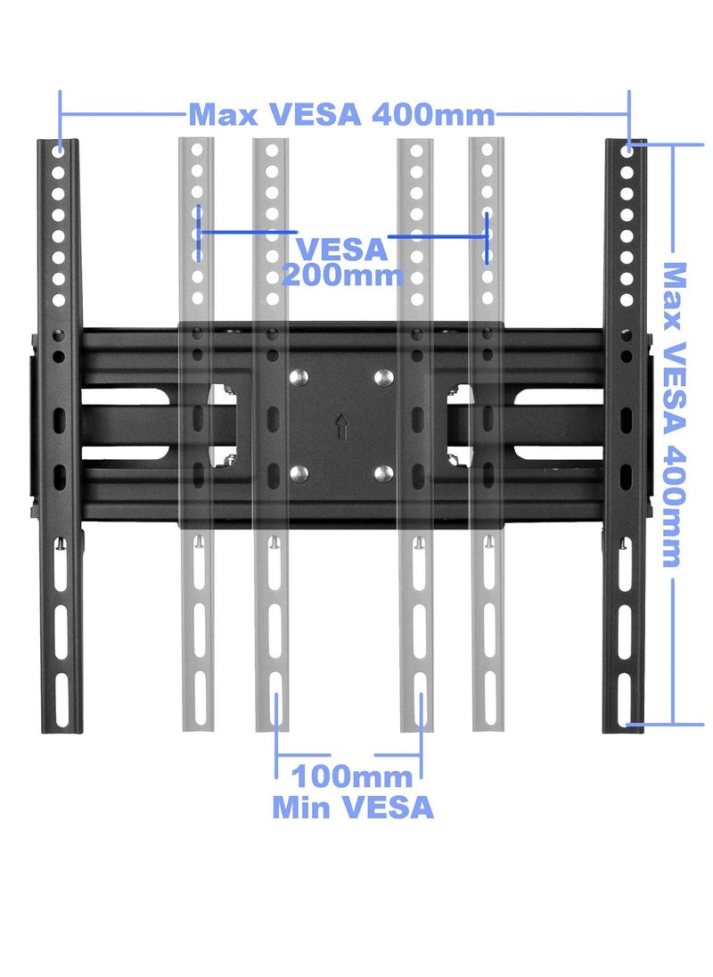 TV Wall Mount Bracket for Most 32-65 Inch LED, LCD, OLED, UHD Plasma Flat Screen TV, with Full Motion Tilt Swivel Articulating Dual Arms 14