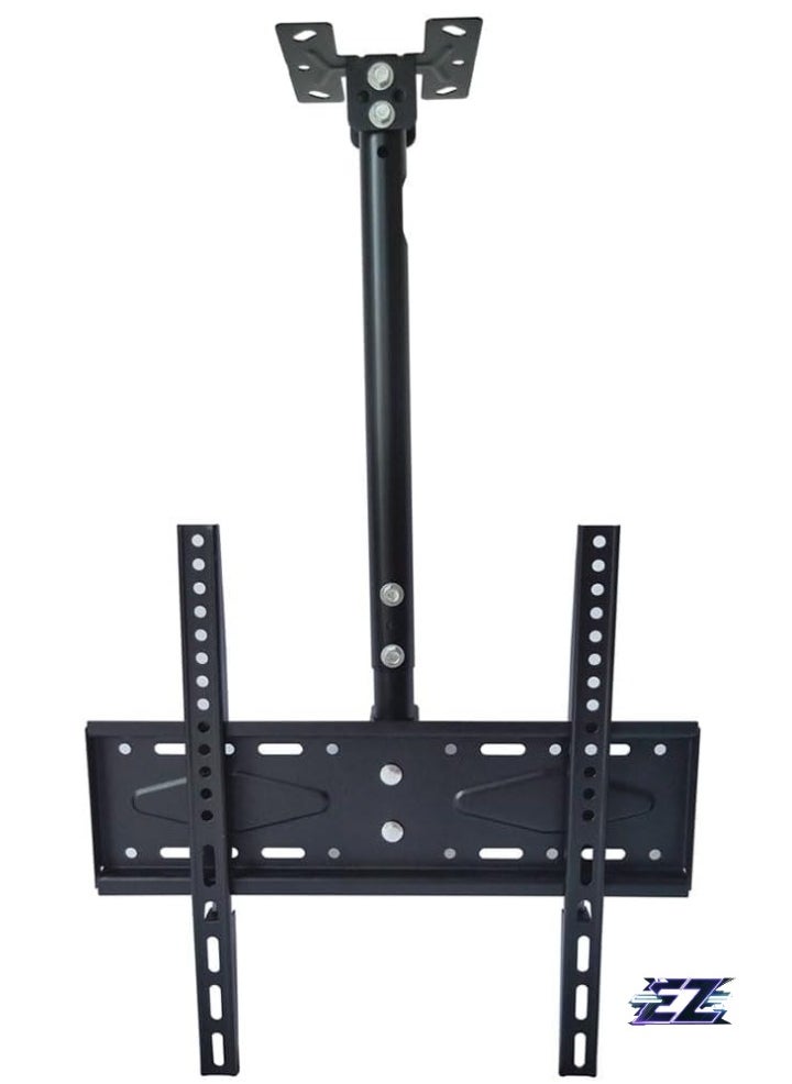 Ceiling TV Mount Adjustable Bracket Fits Most Plasma Flat Screen Display LED LCD OLED TVs 26 to 55 inch, Mounting Holes 400x400mm