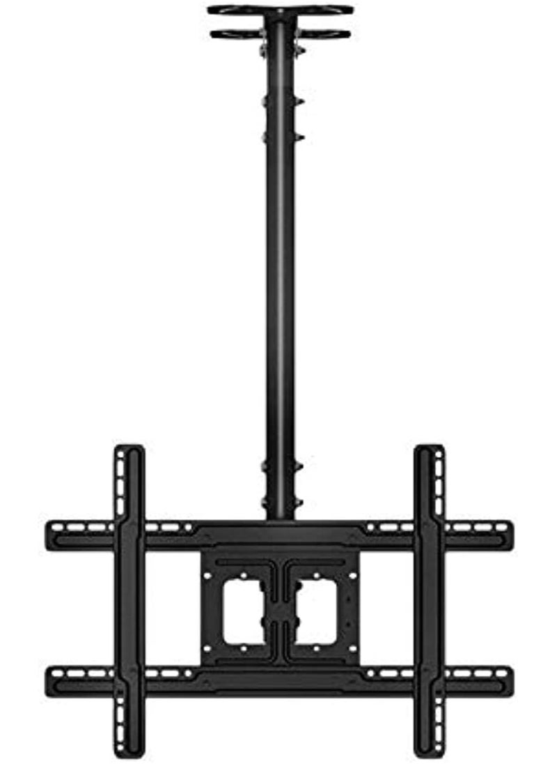 Universal TV Ceiling Mount Bracket - VESA600x400mm, Fits 32-75in Up to 50Kg - Black