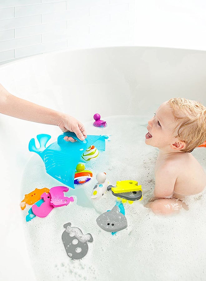 Whale Shaped Bath Toy Scoop