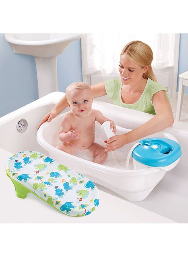 Newborn-To-Toddler Bath Center And Shower, 0+ Months - Green/White/Blue