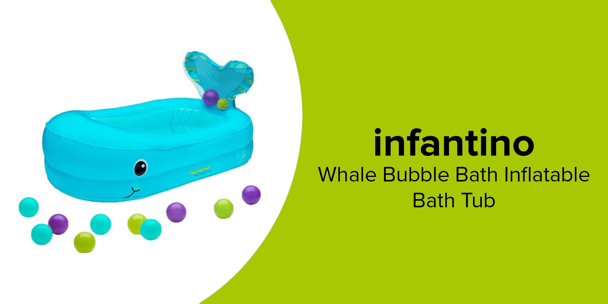 Bubble Bath Inflatable Tub - Whale