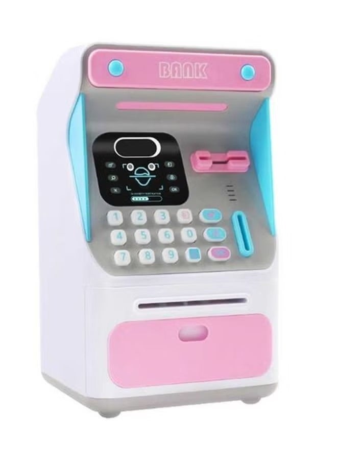 Electronic Money Saving Box Kids Password  Lock Take Bank Toys