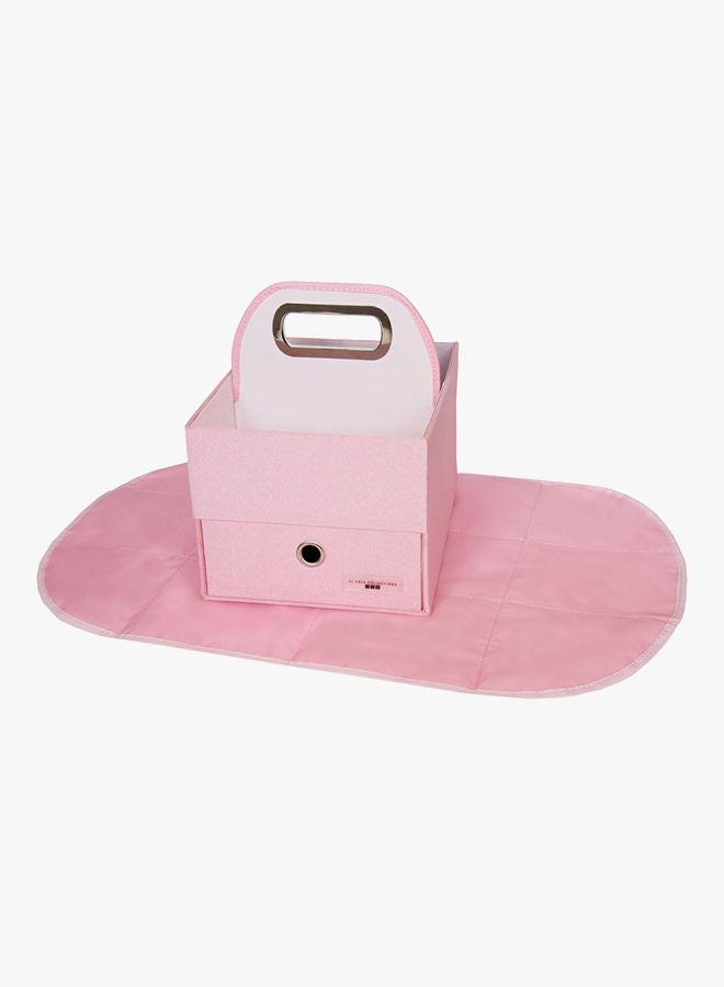 Heather Diaper and Wipes Caddy