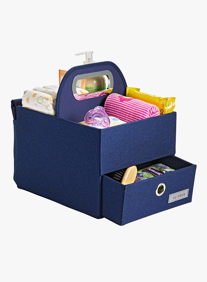 Portable Diapers And Wipes Caddy Heather