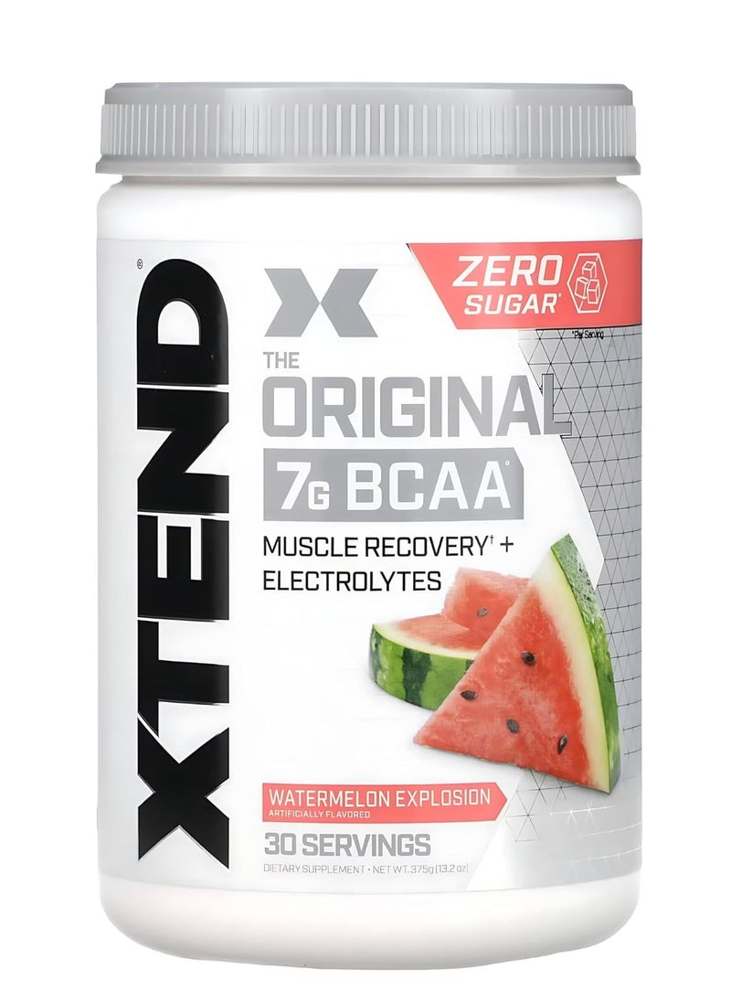 XTEND Original 7G BCAA | Muscle Recovery + Electrolytes | Watermelon Explosion