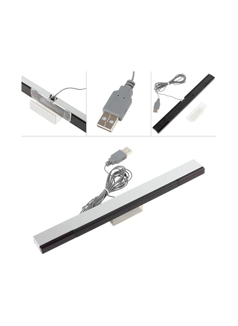 OriGlam ãâ‚¬ÂThe Best Dealãâ‚¬â€˜ Wii Sensor Bar USB Replacement - Works with Nintendo Wii/Wii U/PC - Best SensorBar for Computers - Compatible with Windows Xp, Vista, 7, 8