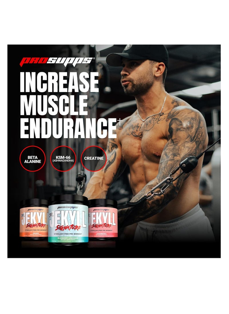 Prosupps Dr. Jekyll Signature Stimulant Free Pre-workout 30 servings Strawberry