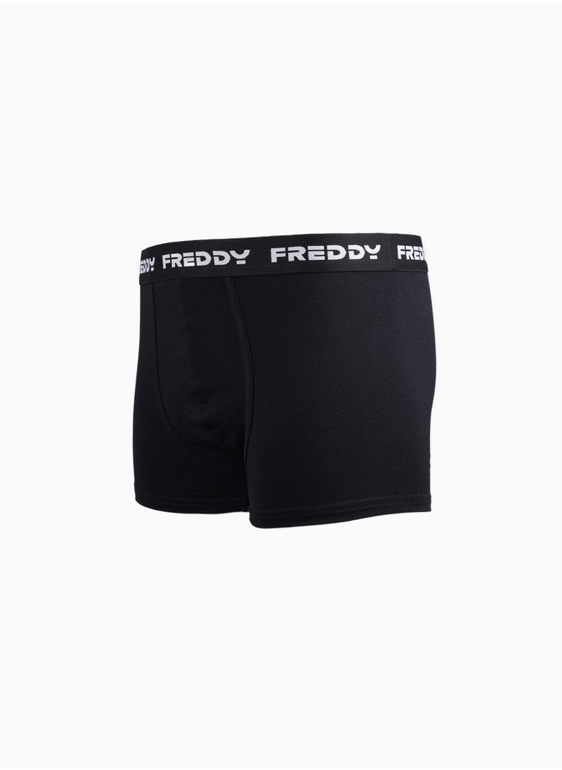 Basic Allover Boxer - Black | Comfortable Cotton Men's Boxer