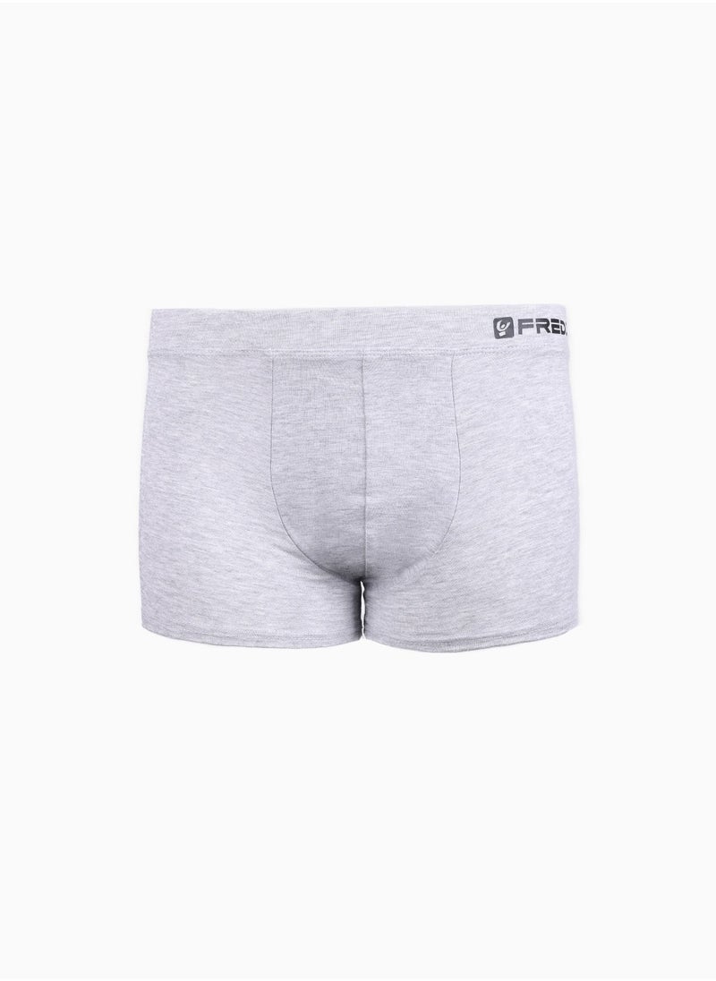 BASIC PIAZZATO Boxer - Grey | 100% Cotton Men's Boxer