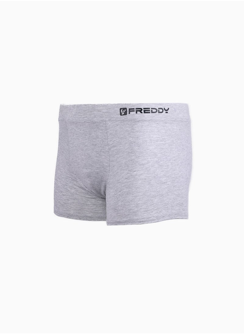 BASIC PIAZZATO Boxer - Grey | 100% Cotton Men's Boxer