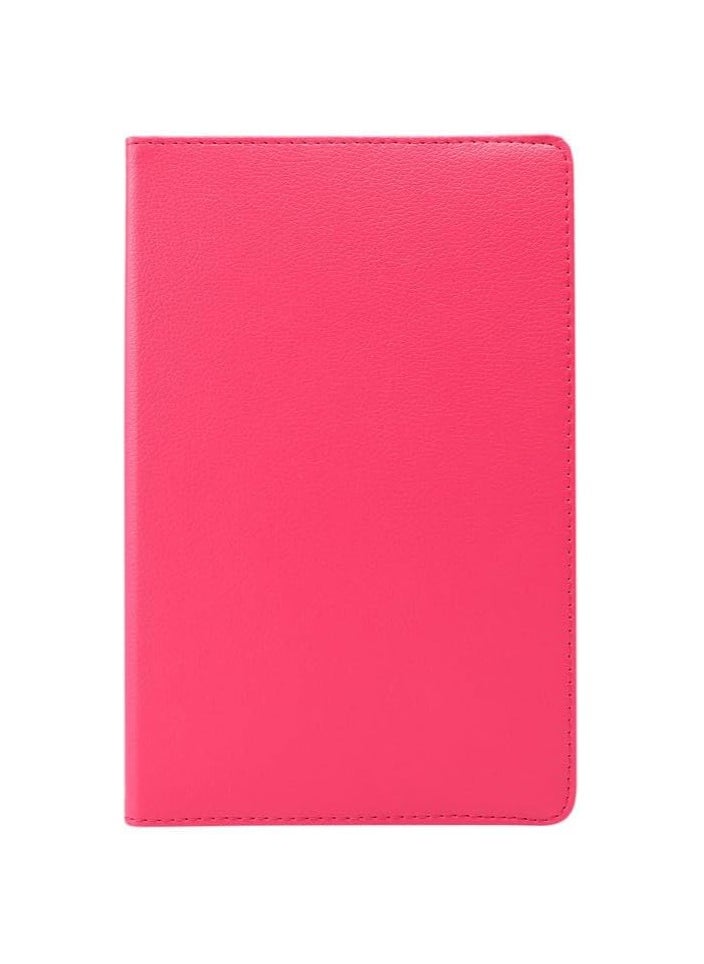 Case Cover Huawei Matepad T10 T10S AGS3-L09/AGS3-W09 Leather Smart Tablet 360° Rotating Case For Huawei Matepad T10 Matepad T10s Dark Pink