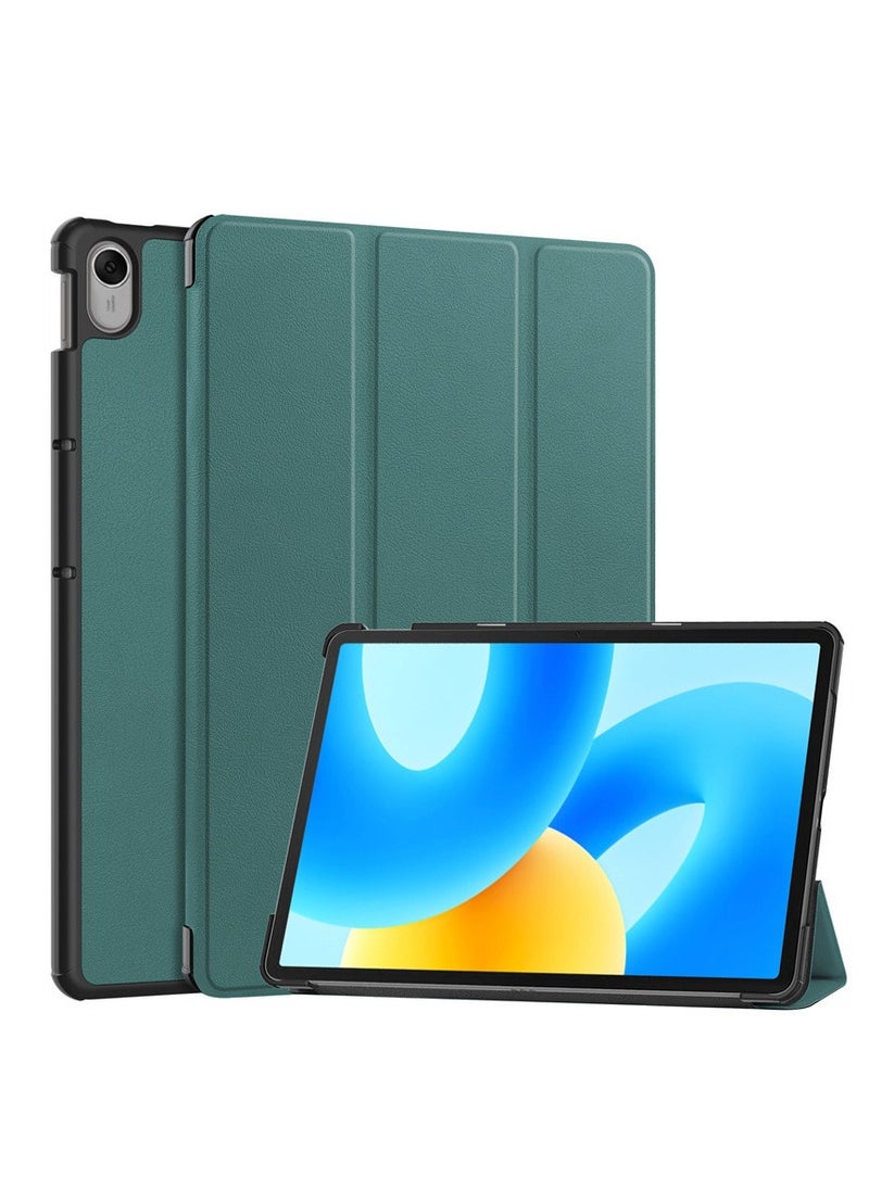 Smart Folio Case Trifold Stand Cover For Huawei Mate11.5S、11.5 Pad Dark Green