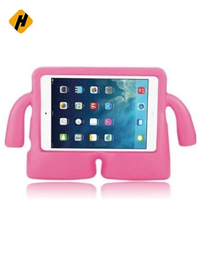 Kids Case EVA Foam Kid Case for iPad 9.7 (Old Model) 6th 5th 2017 2018/ iPad Air 2 Air 1/ iPad Pro 9.7 2016 for Boys Girls, Lightweight Rugged Cover Full Protective Case with Handle (pink)