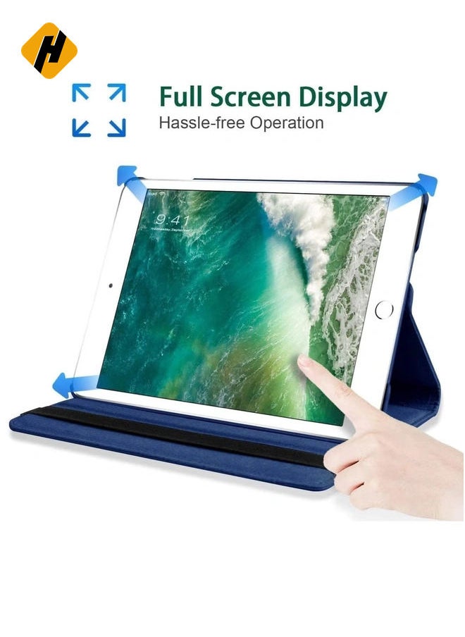 Smart 360-Degree Rotating Stand Case for Apple iPad 10.2 inch (9th Gen 2021, 8th Gen 2020, 7th Gen 2019) - Blue