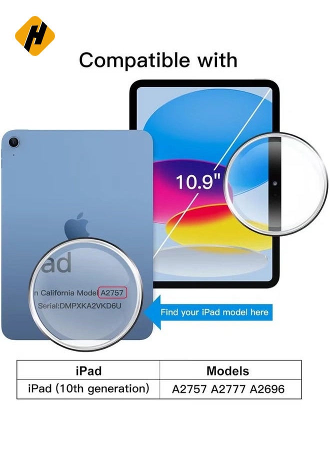 Kids’ Green Case for iPad 10th Generation (2022) - 10.9 Inch Fun Design