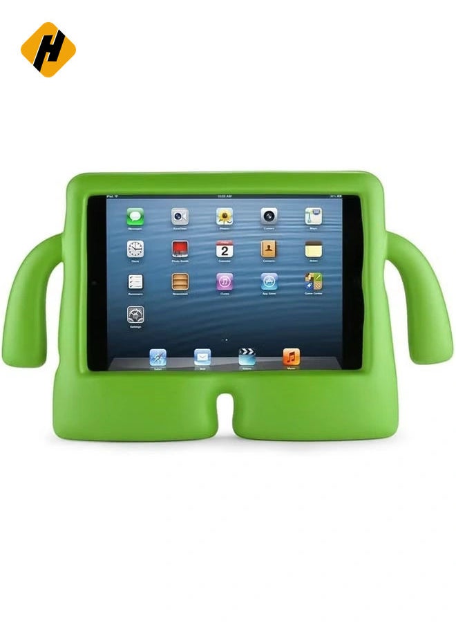 Kids’ Green Case for iPad 10th Generation (2022) - 10.9 Inch Fun Design