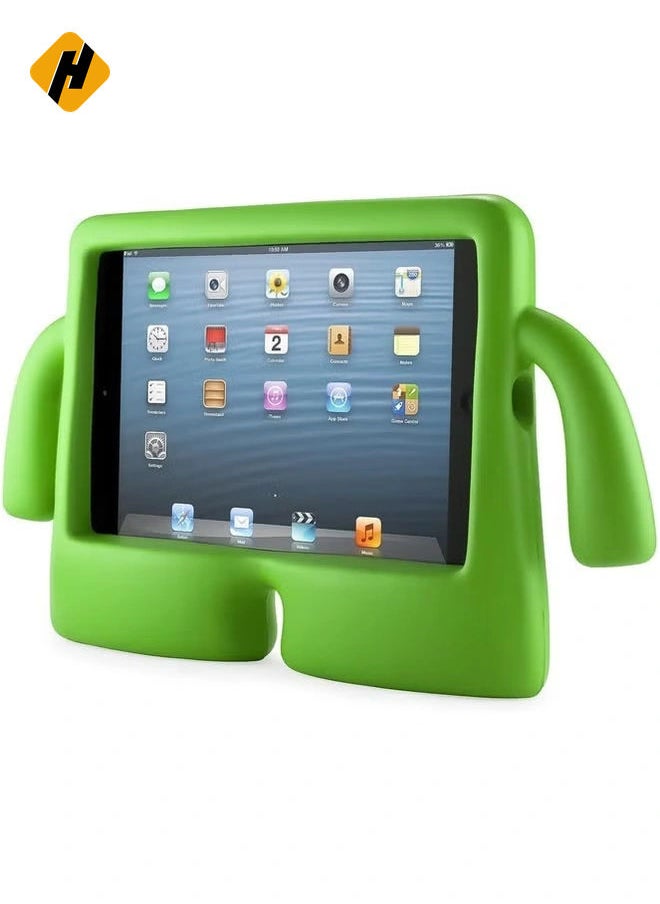 Kids’ Green Case for iPad 10th Generation (2022) - 10.9 Inch Fun Design