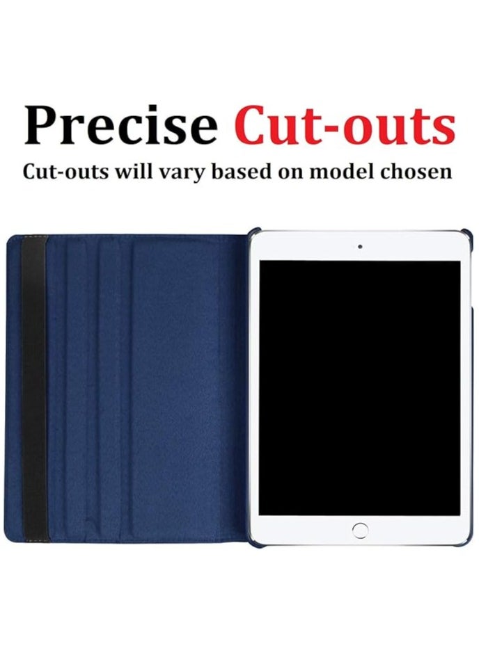 360 Degree Rotating Stand [Auto Sleep/Wake] Folio Leather Smart Cover Case for Apple iPad (iPad Air 3 2019 / Pro 10.5