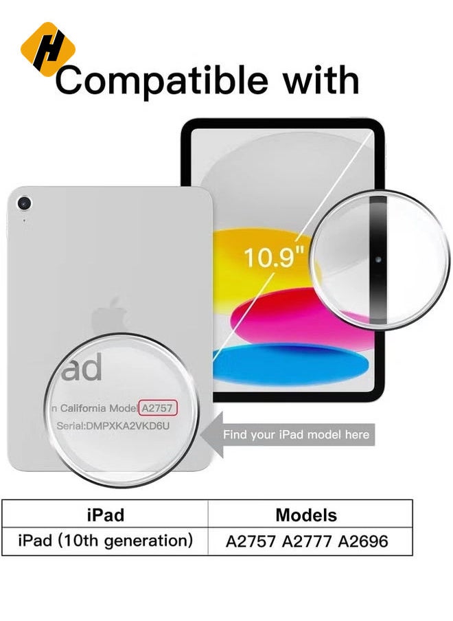 iGuy Kids Protective Case for iPad 10th Gen (10.9 Inch) 2022 – Freestanding, Durable Cover Designed for 10th Generation