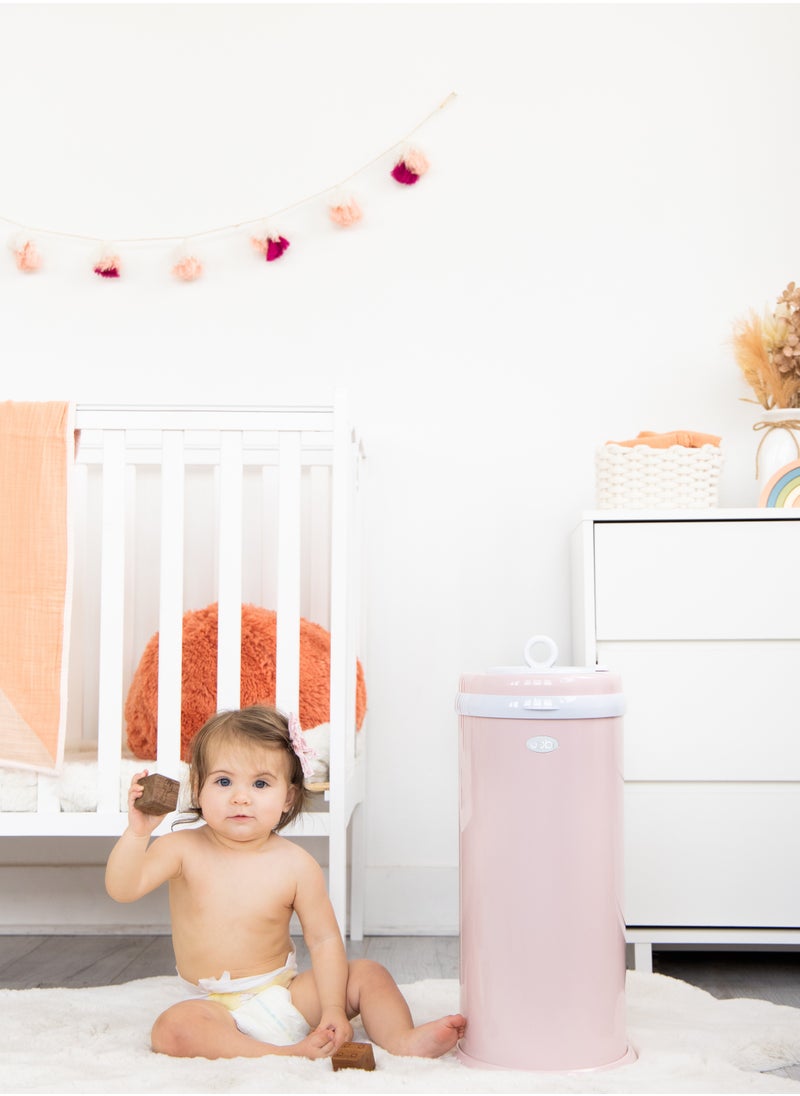 Ubbi - Diaper Pail Blush Pink