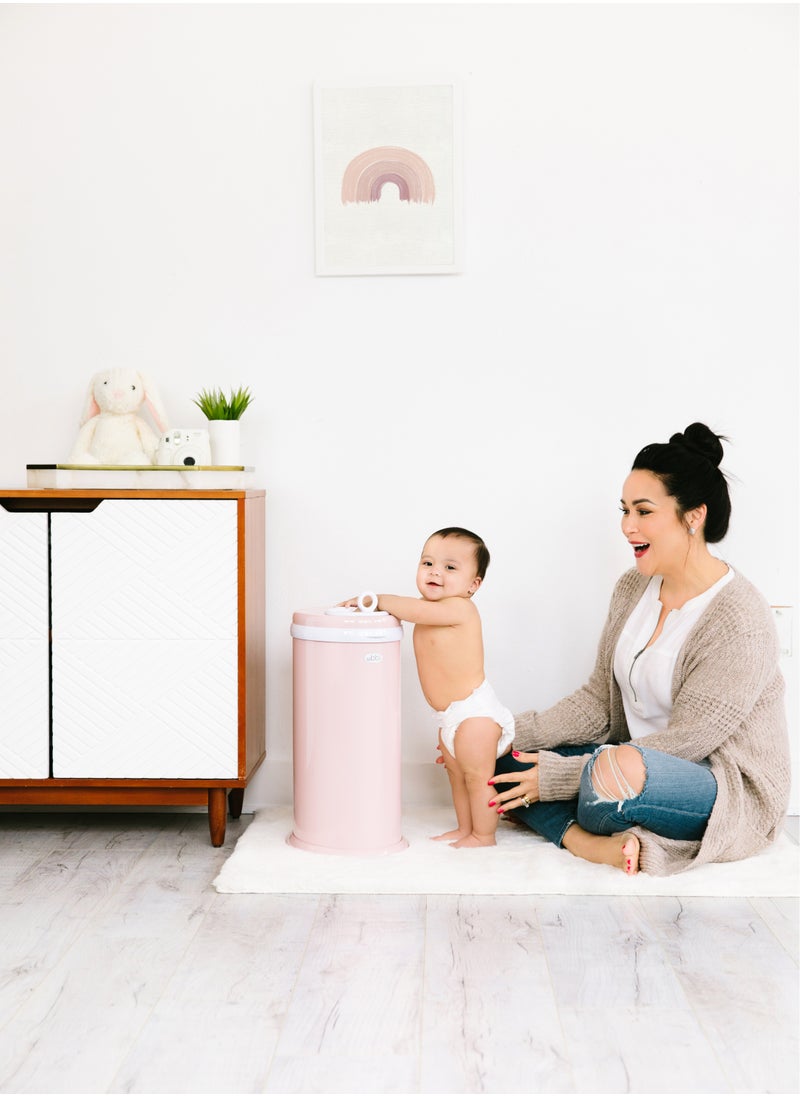 Ubbi - Diaper Pail Blush Pink