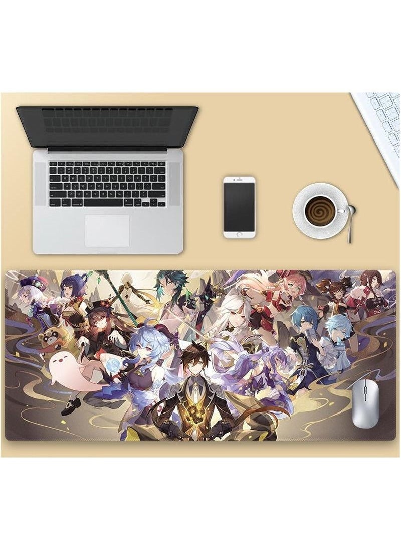 Anime Genshin Mouse Pad 80×30×0.4cm