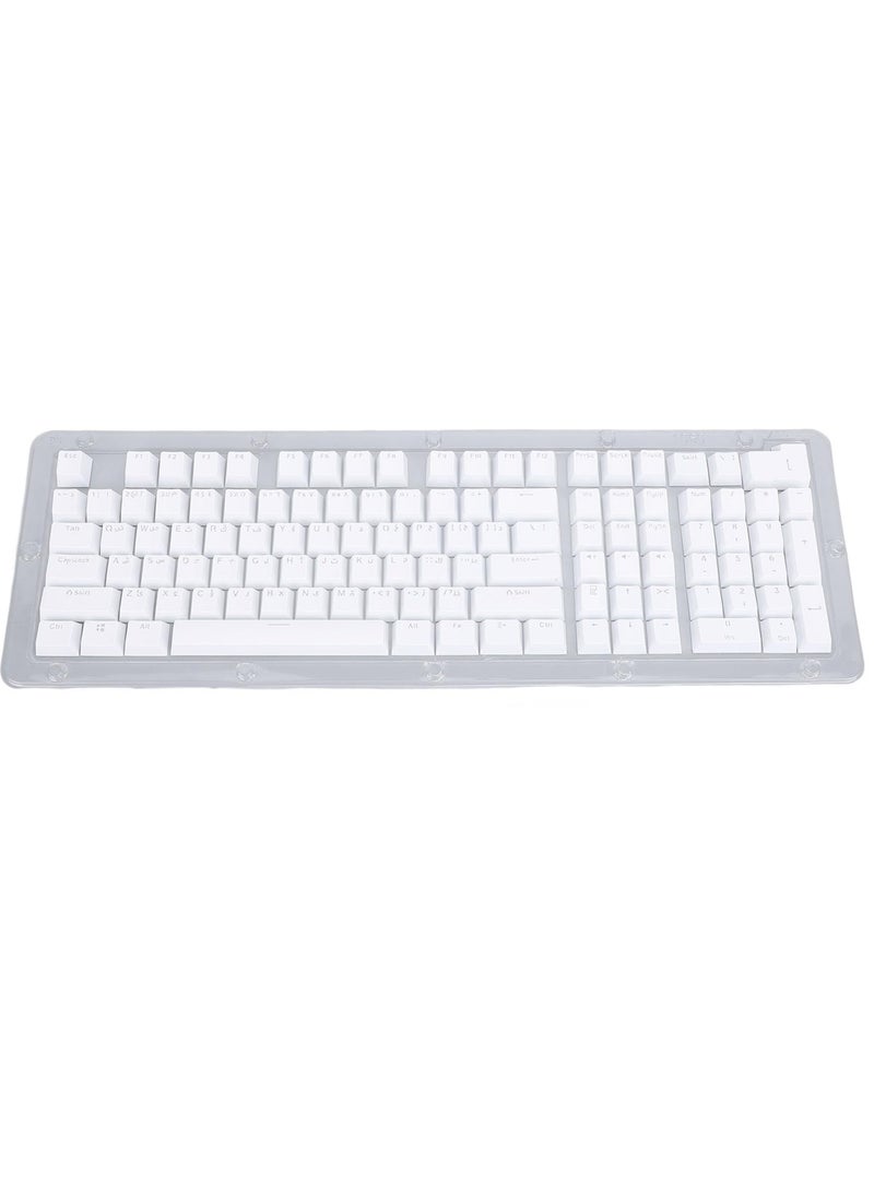 112 Keys Keyboard Keycaps for Arabic Speakers, Lightweight Mechanical Keyboards for Night Typing, Backlit Design Arabic Keyboard for 61 64 68 84 87 96 98 100 104 108 Keyboards