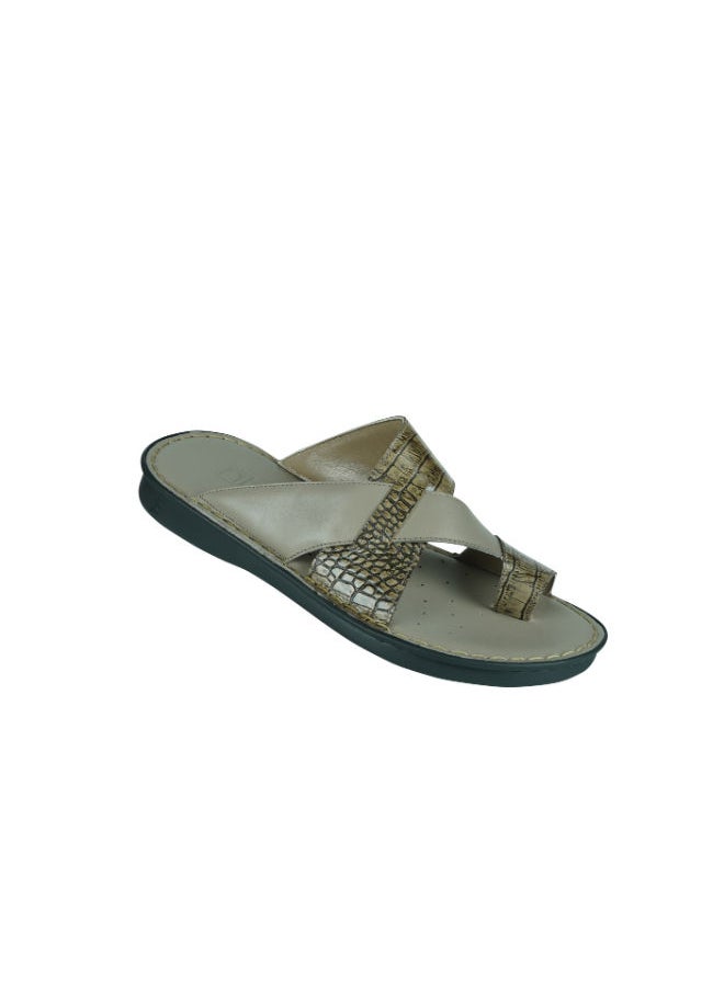 Barjeel Uno Mens Arabic Sandals 2368 Grey