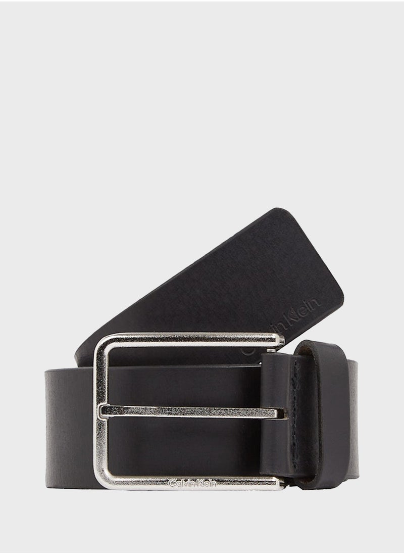 Logo Detailed Allocated Hole Belt