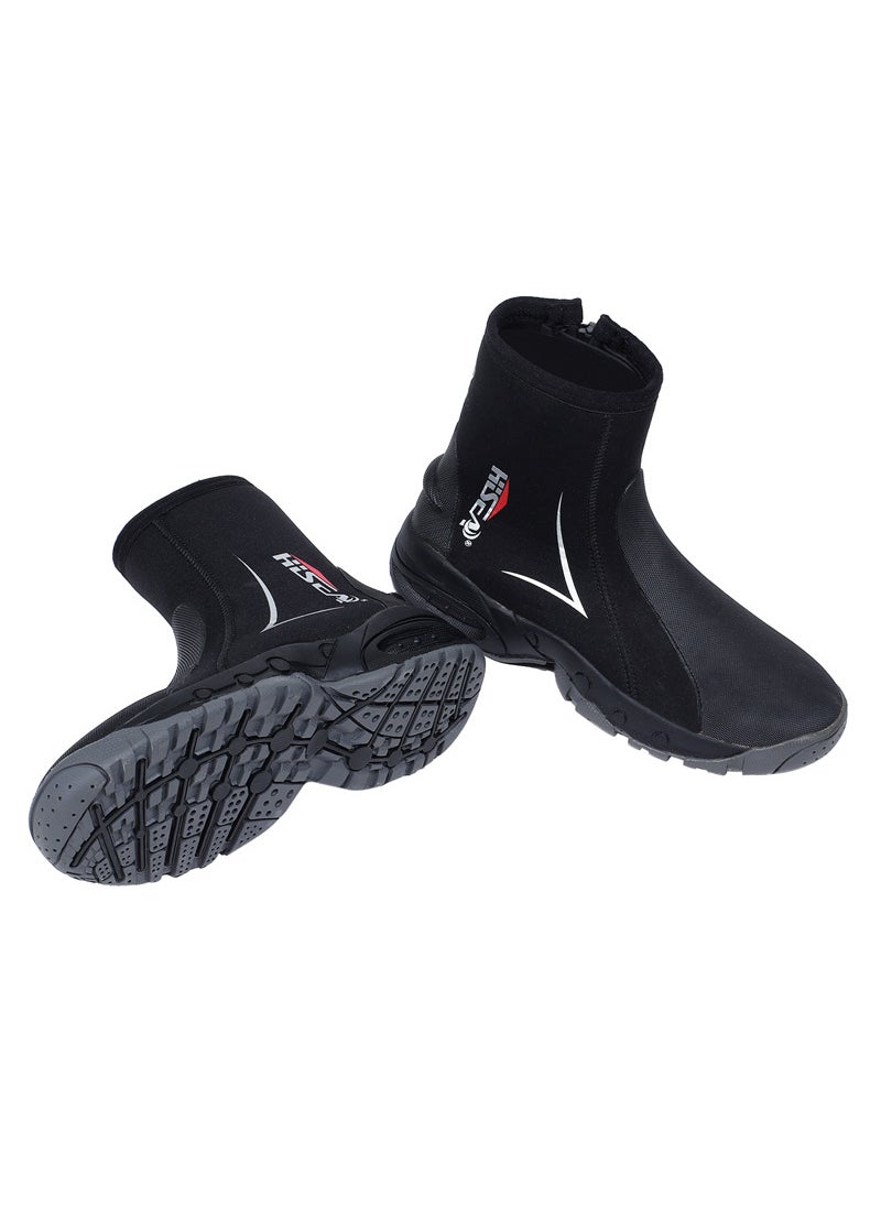 5mm diving boots men's and women's swimming high-top warm non-slip surfing deep diving warm diving shoes