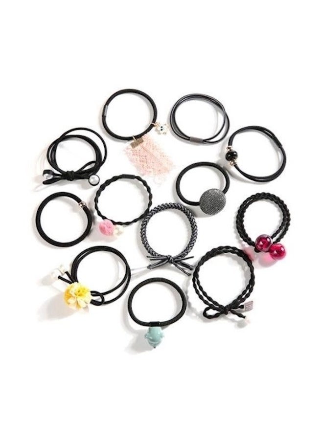 12-Piece Hair Elastics Set