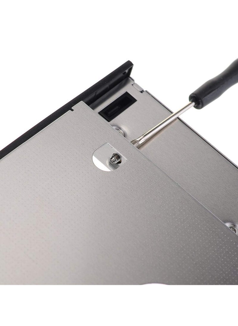 9.5mm Universal 2.5 2nd 9.5mm Ssd Hd SATA Hard Disk Drive HDD Caddy Adapter Bay For Cd Dvd Rom Optical Bay