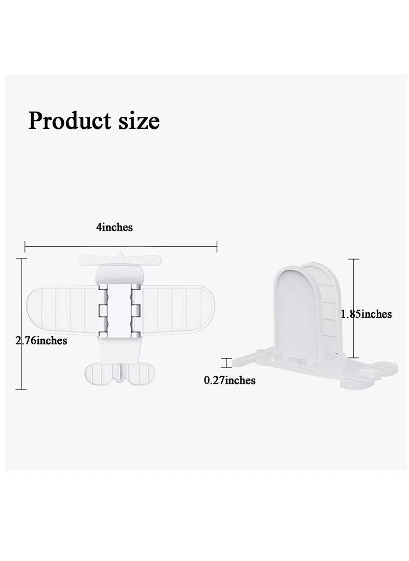 4 Pack Child Safety Sliding Door Locks for Windows and Glass Doors, Easy to Install and Secure