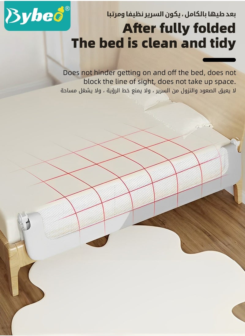 Baby Bed Rail Guard with Reinforced Anchor Safety System, 180 CM