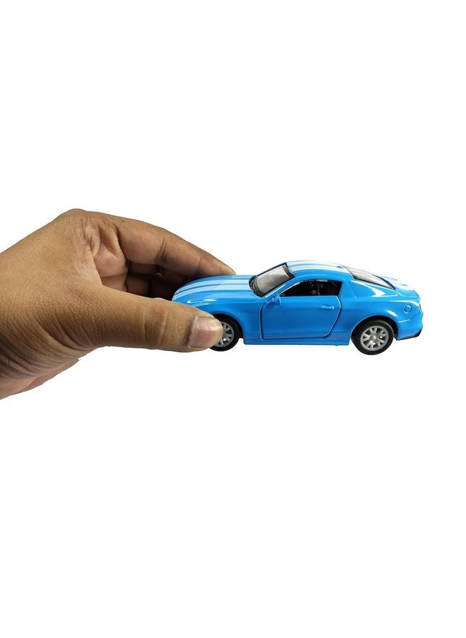 2-Piece Alloy Die Cast Model Car Collection with Openable Doors & Pull Back Action for Kids