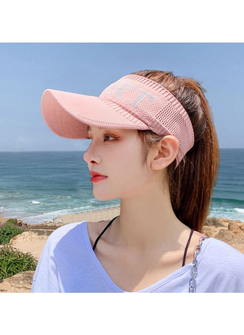 Shade Baseball Snapback Cap for Woman Pink