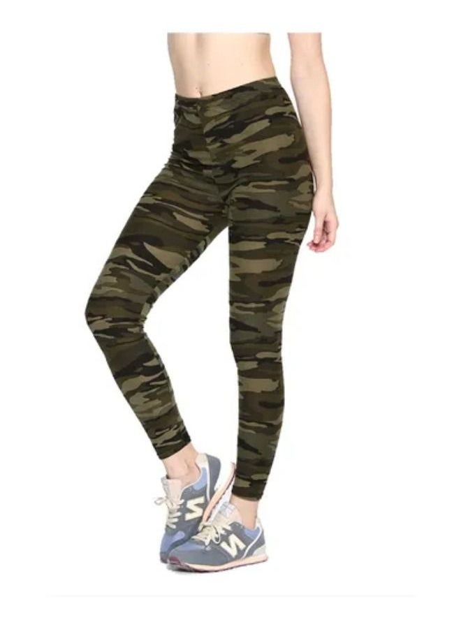 Camouflage Skinny Elastic Fashion Comfy Pants