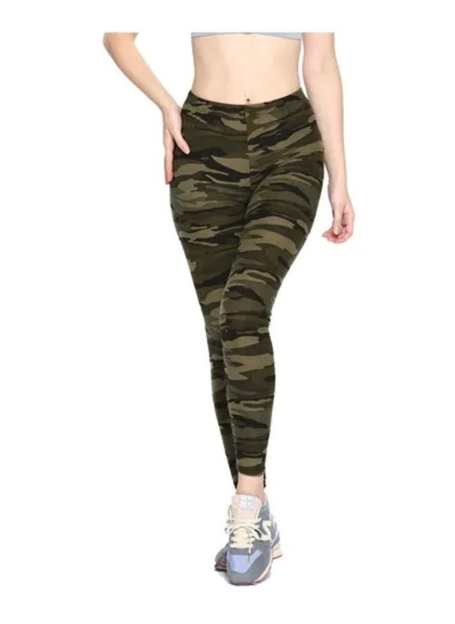 Camouflage Skinny Elastic Fashion Comfy Pants