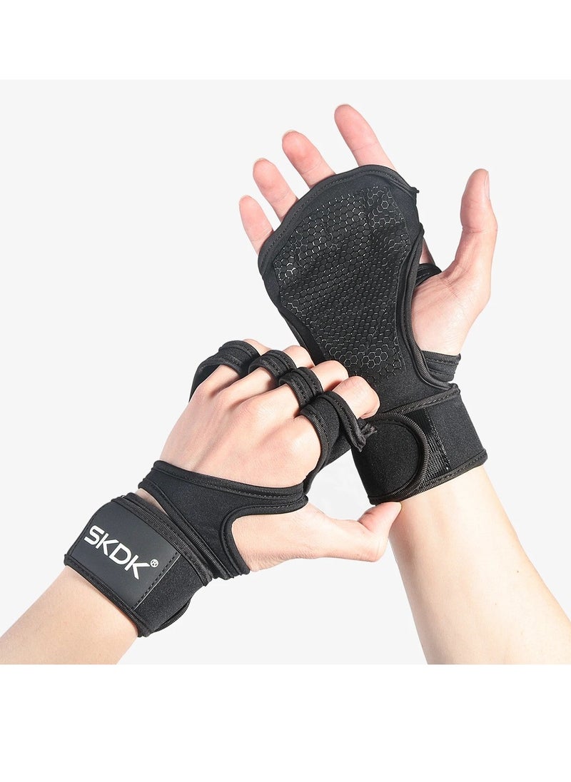 Workout Gloves, Comfortable Grip Weightlifting Gloves, Shock Absorbing Durable  Fitness Gloves, Breathable Gym Gloves For Workouts Gym Training