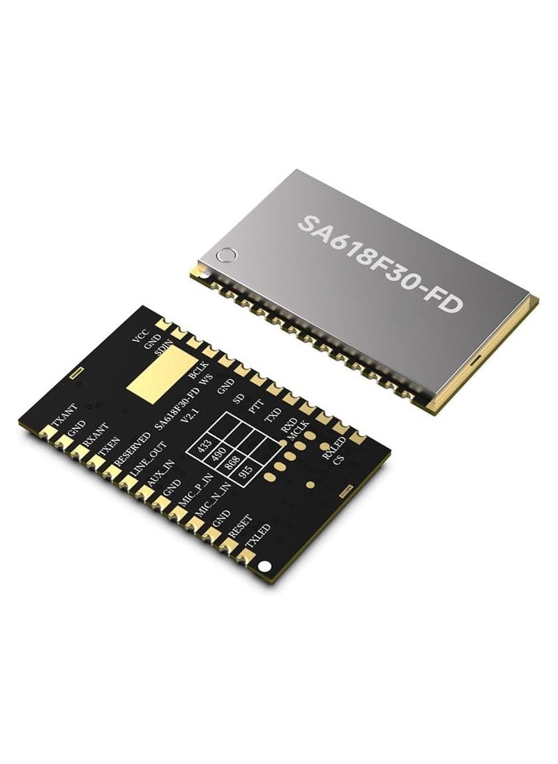 SA618F30-FD Full-Duplex Wireless Data Transmission Module Supports 8-Way Concurrent Transmission 433Mhz x 2 PCS