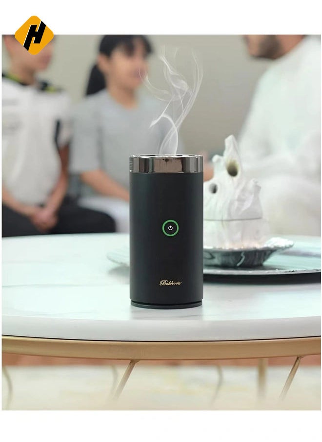 Portable Car Bakhoor with Quran Speaker – Rechargeable USB-C Arabian Aromatherapy Incense Burner & Aroma Diffuser