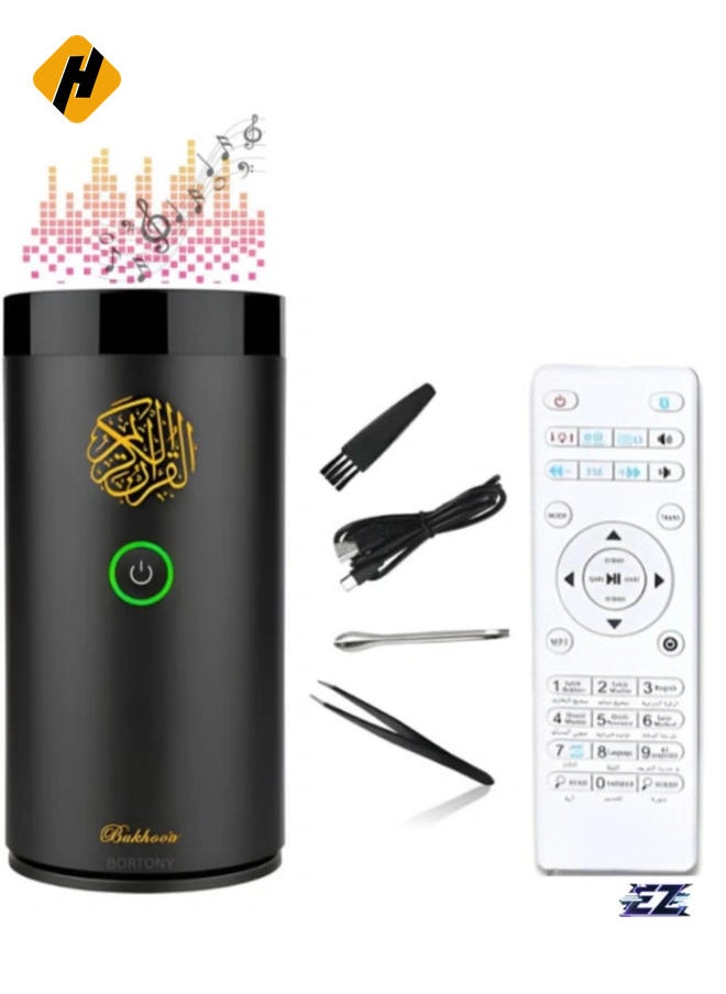 Portable Car Bakhoor with Quran Speaker – Rechargeable USB-C Arabian Aromatherapy Incense Burner & Aroma Diffuser