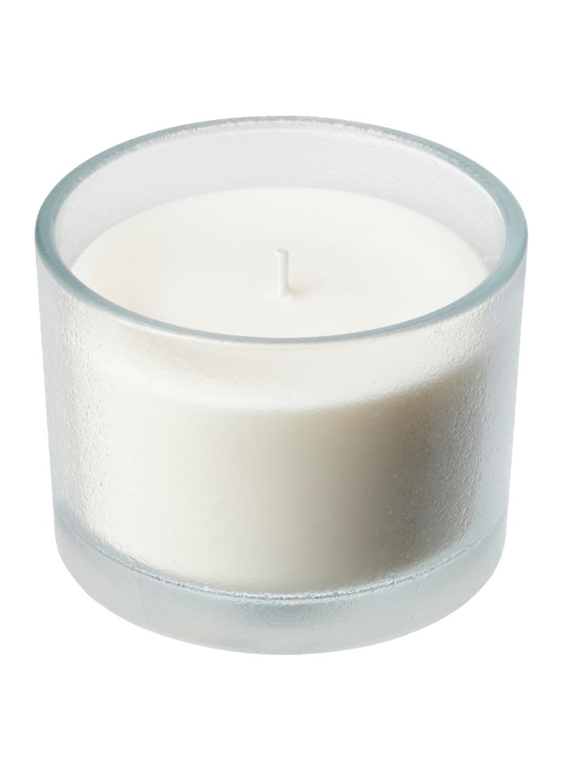 Scented Candle In Glass Scandinavian Woods/White 50 Hr