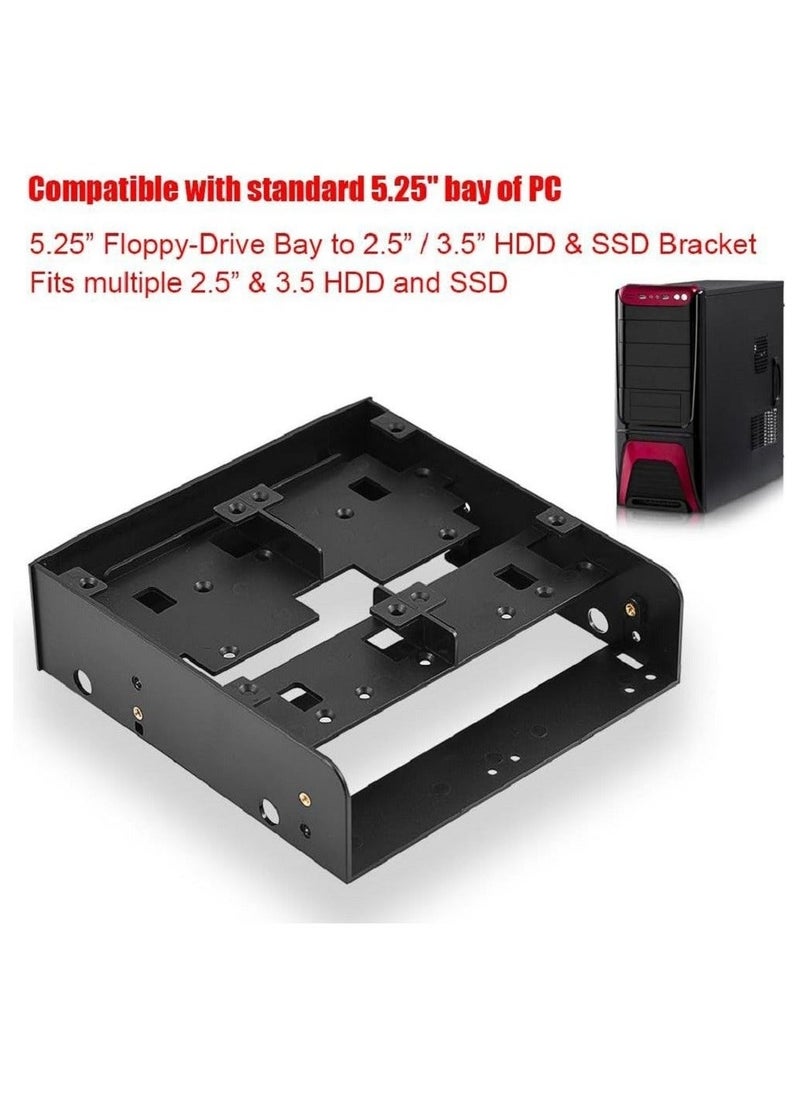 5.25 to 3.5/2.5  Floppy-drive Bay Bracket, 2.5