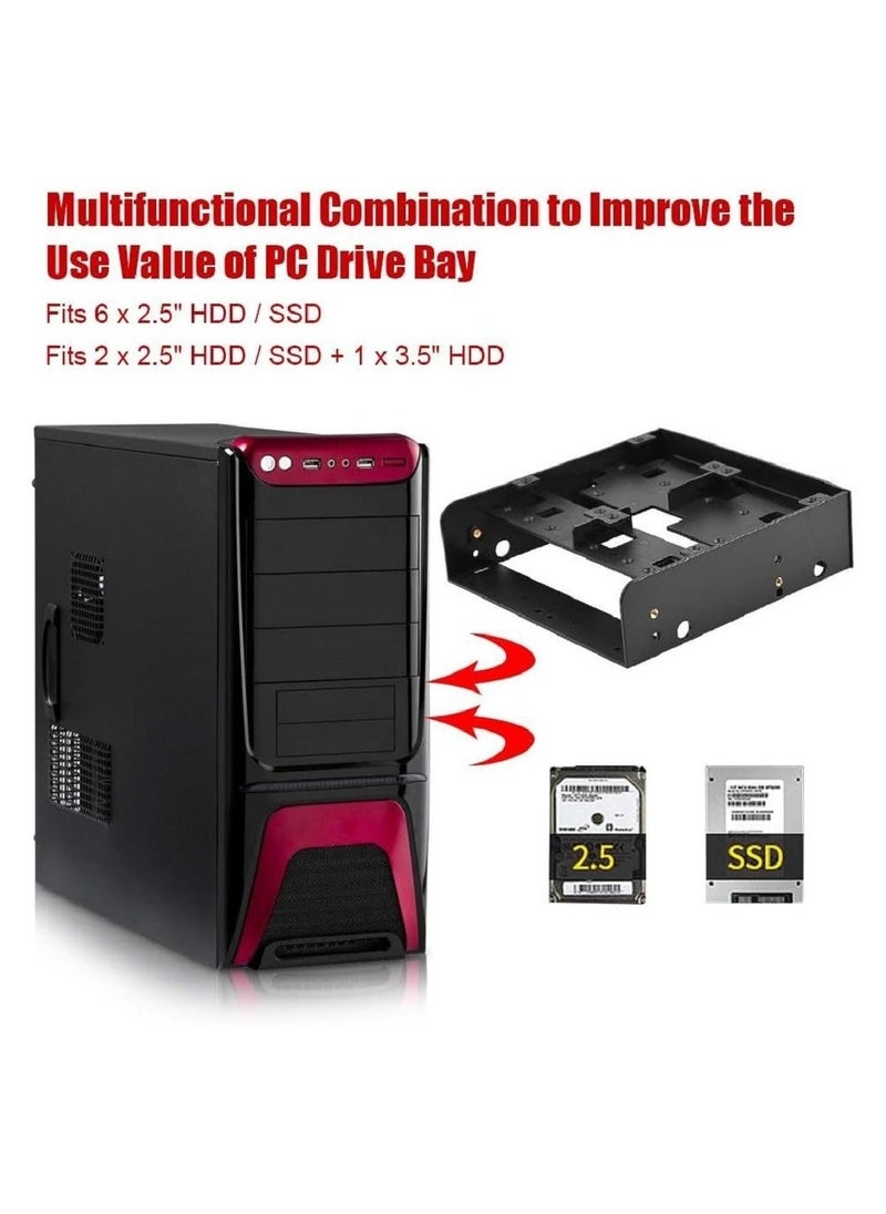 5.25 to 3.5/2.5  Floppy-drive Bay Bracket, 2.5